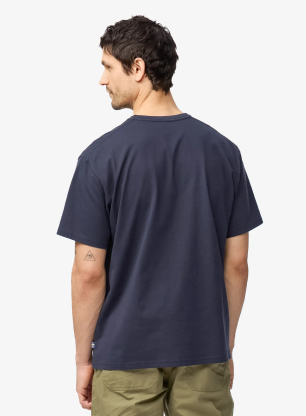 Bombažna majica Fjallraven Fjallraven Relaxed T-Shirt - dark navy