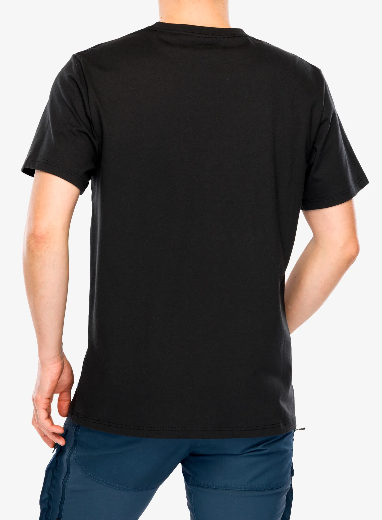 Bombažna majica Fjallraven Heavy Classic T-shirt - black