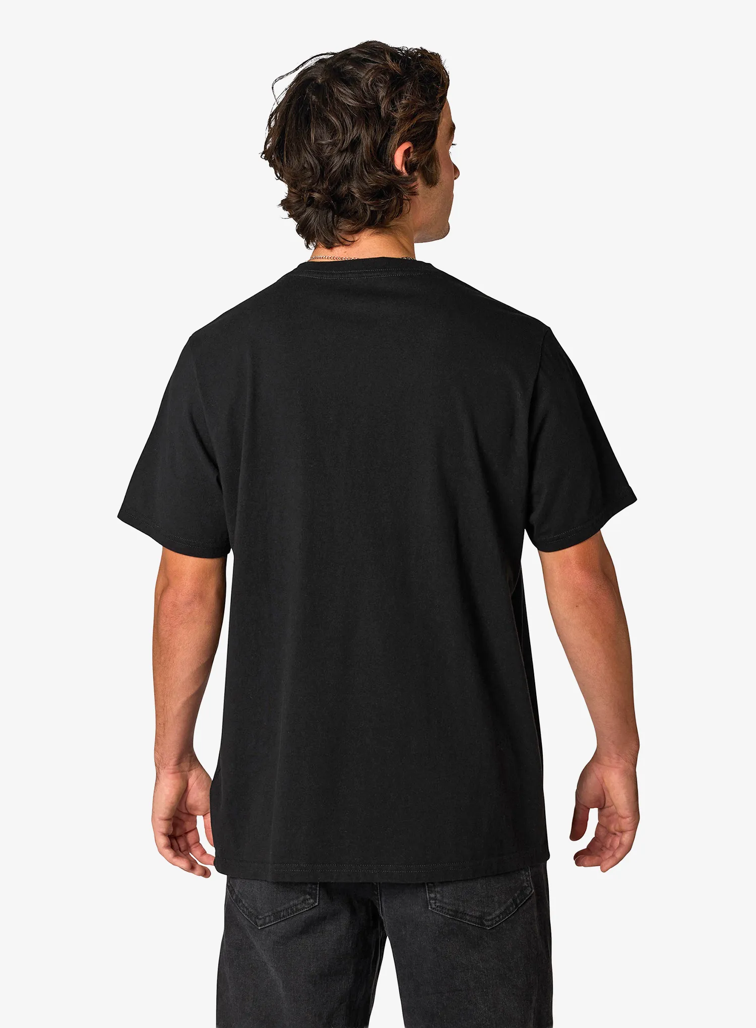 Bombažna majica Fox Head 195 Original SS Tee - black