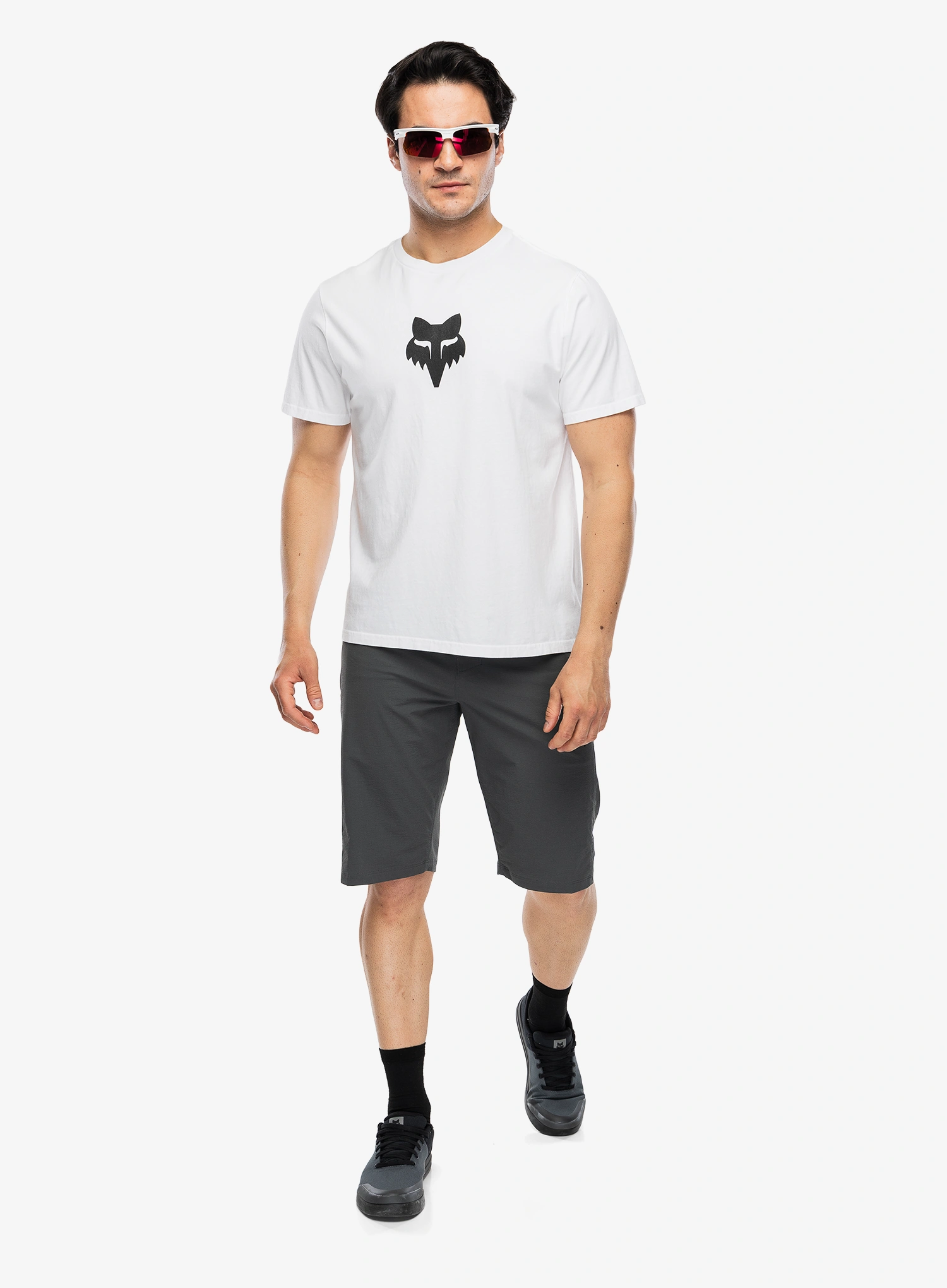 Bombažna majica Fox Head 195 Original SS Tee - optic white