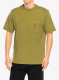 Bombažna majica Gramicci One Point Tee Pigment Dyed - pistachio pigment