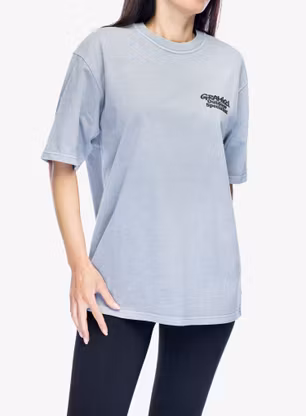 Bombažna majica Gramicci Outdoor Specialist Tee - slate pigment