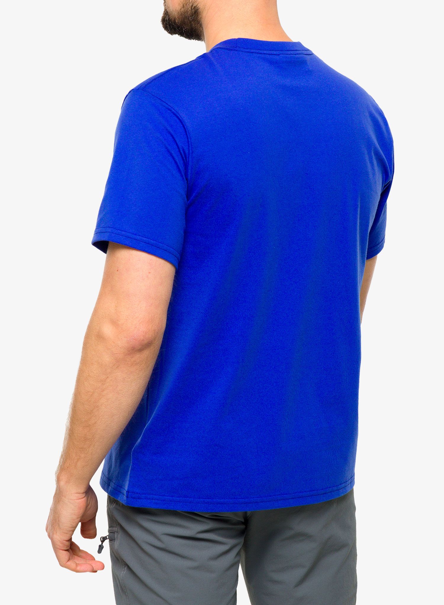 Bombažna majica Marmot Coastal Tee SS - trail blue