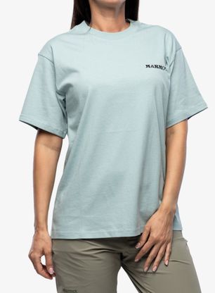 Bombažna majica Marmot Earth Day Heavyweight Tee SS - cloud blue