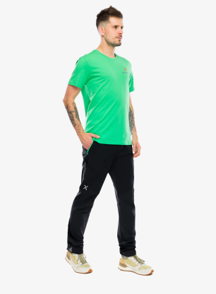 Bombažna majica Montura Pitons T-Shirt - vibe green