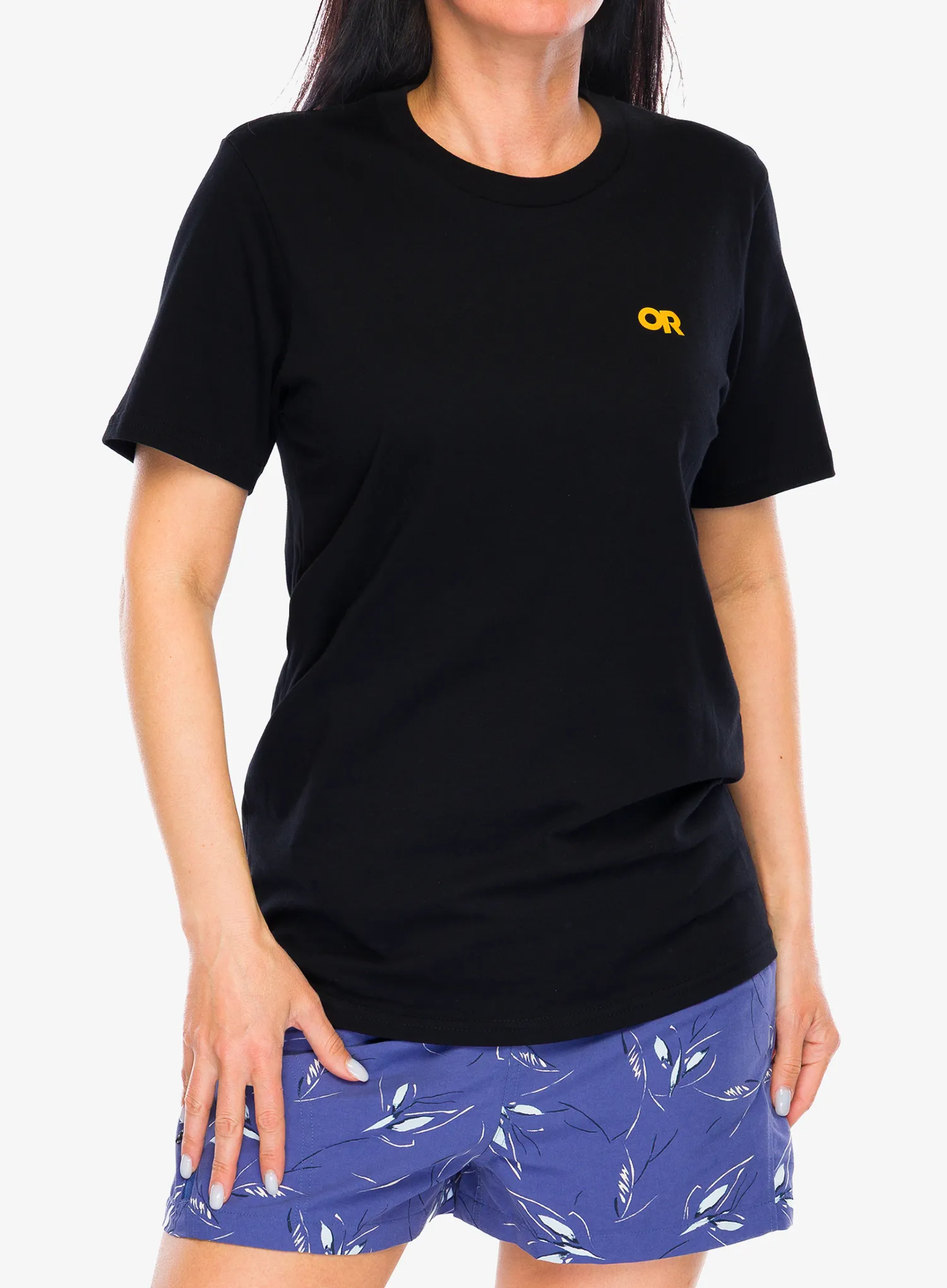 Bombažna majica Outdoor Research Spoked Logo T-Shirt - black