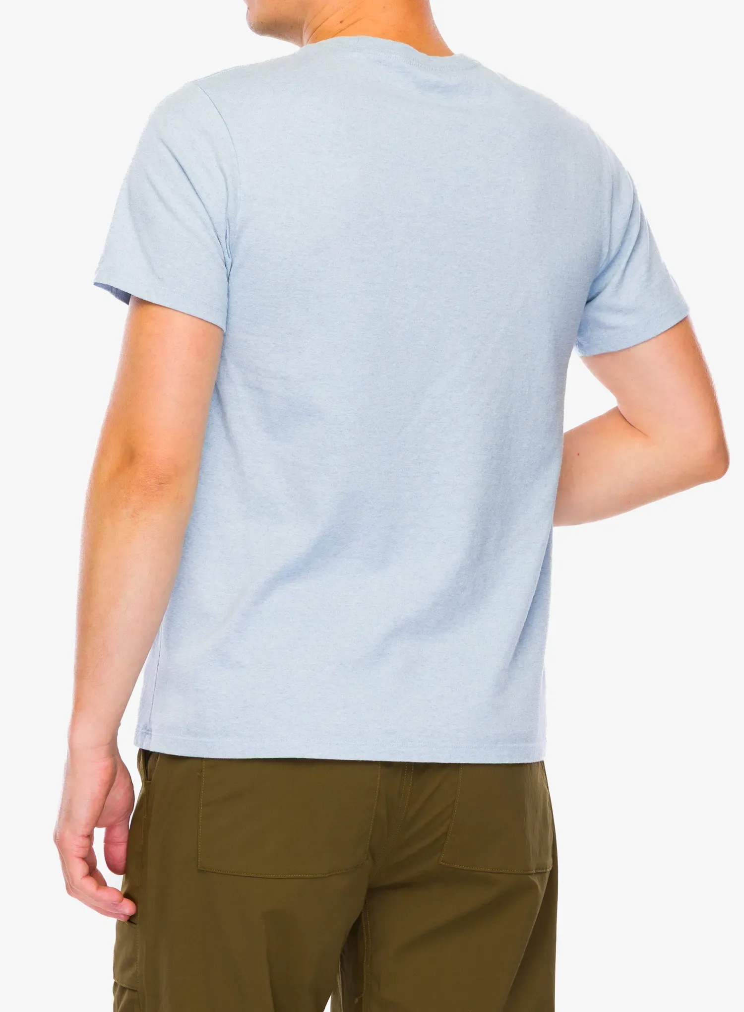Bombažna majica Patagonia Fitz Roy Icon Responsibili-Tee - fleck blue