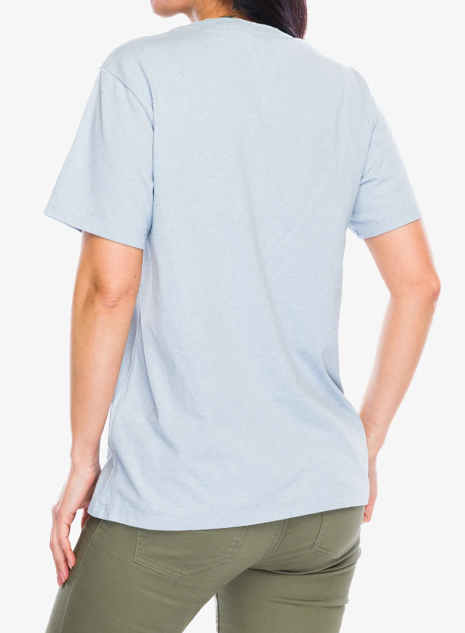 Bombažna majica Patagonia Fitz Roy Icon Responsibili-Tee - fleck blue