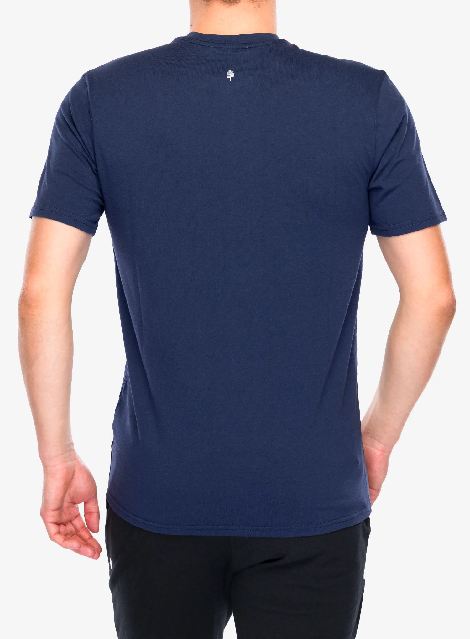 Bombažna majica Royal Robbins RR Graphic Tee - navy chock pt