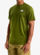 Bombažna majica The North Face Box NSE Celebration Reg SS Tee - woodland green