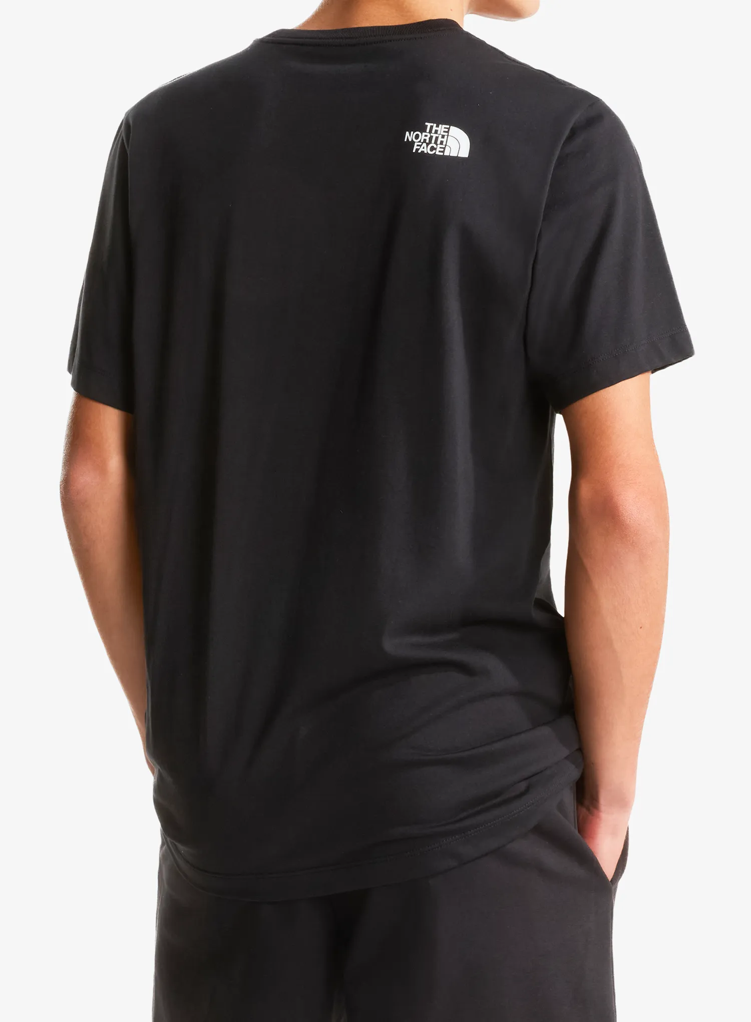 Bombažna majica The North Face Evolution Box Half Dome Regular Short - black