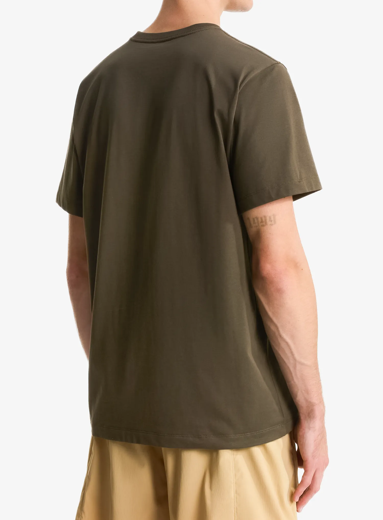 Bombažna majica The North Face Evolution Simple Dome Regular SS - new taupe