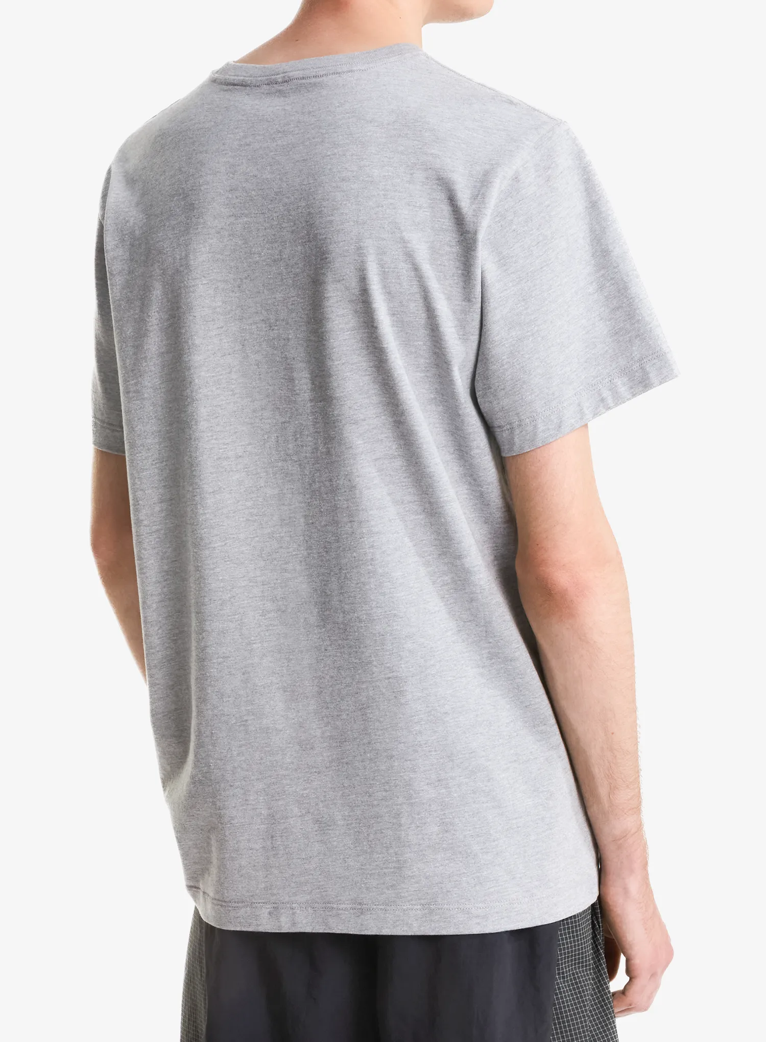 Bombažna majica The North Face Evolution Simple Dome Regular SS - pale grey