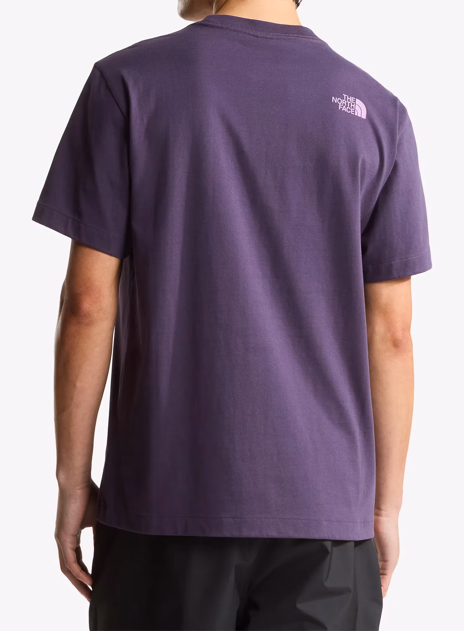 Bombažna majica The North Face Logo Twist Relaxed SS Tee - endless dusk
