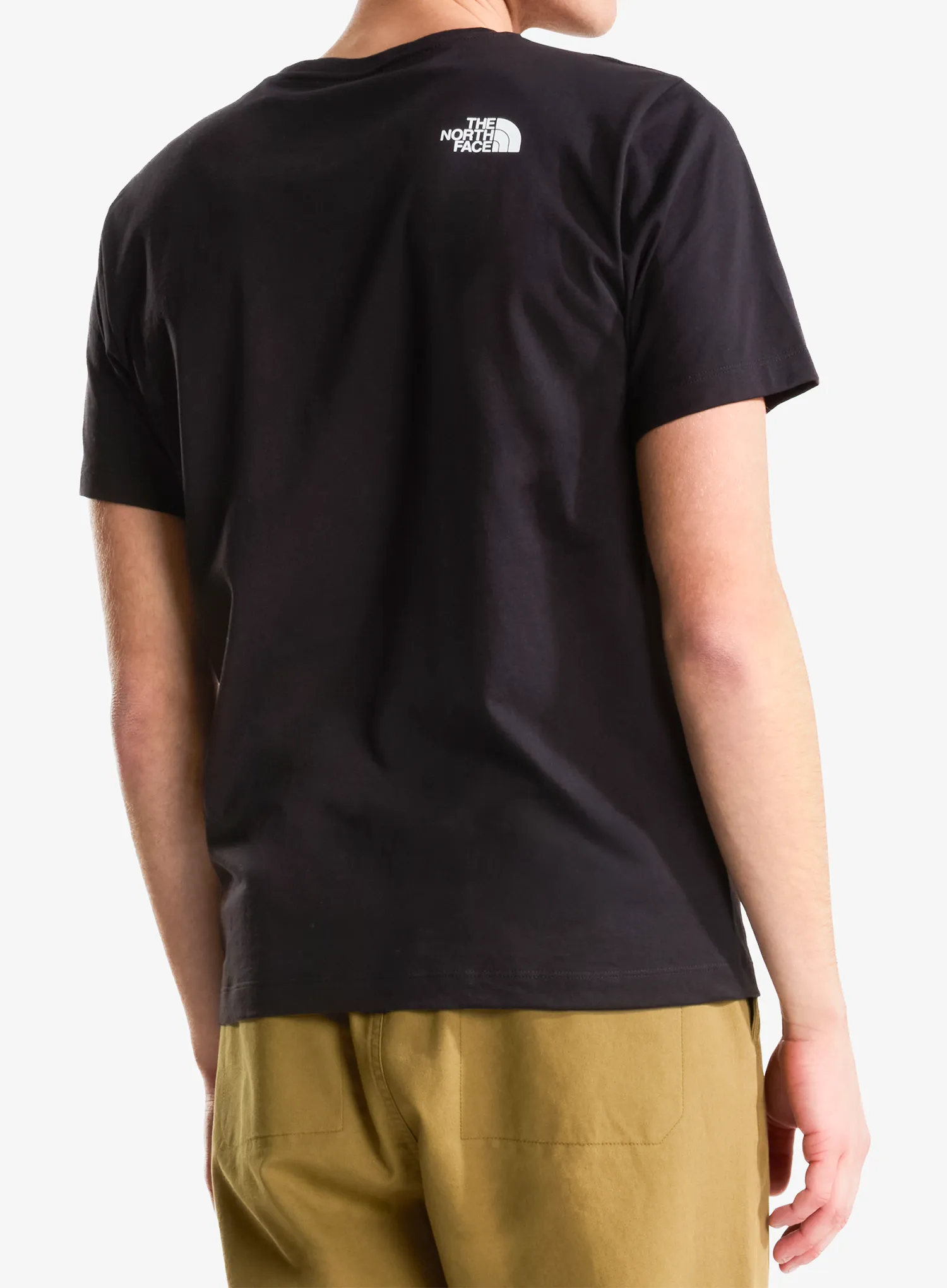 Bombažna majica The North Face NSE Reg SS Tee - tnf black