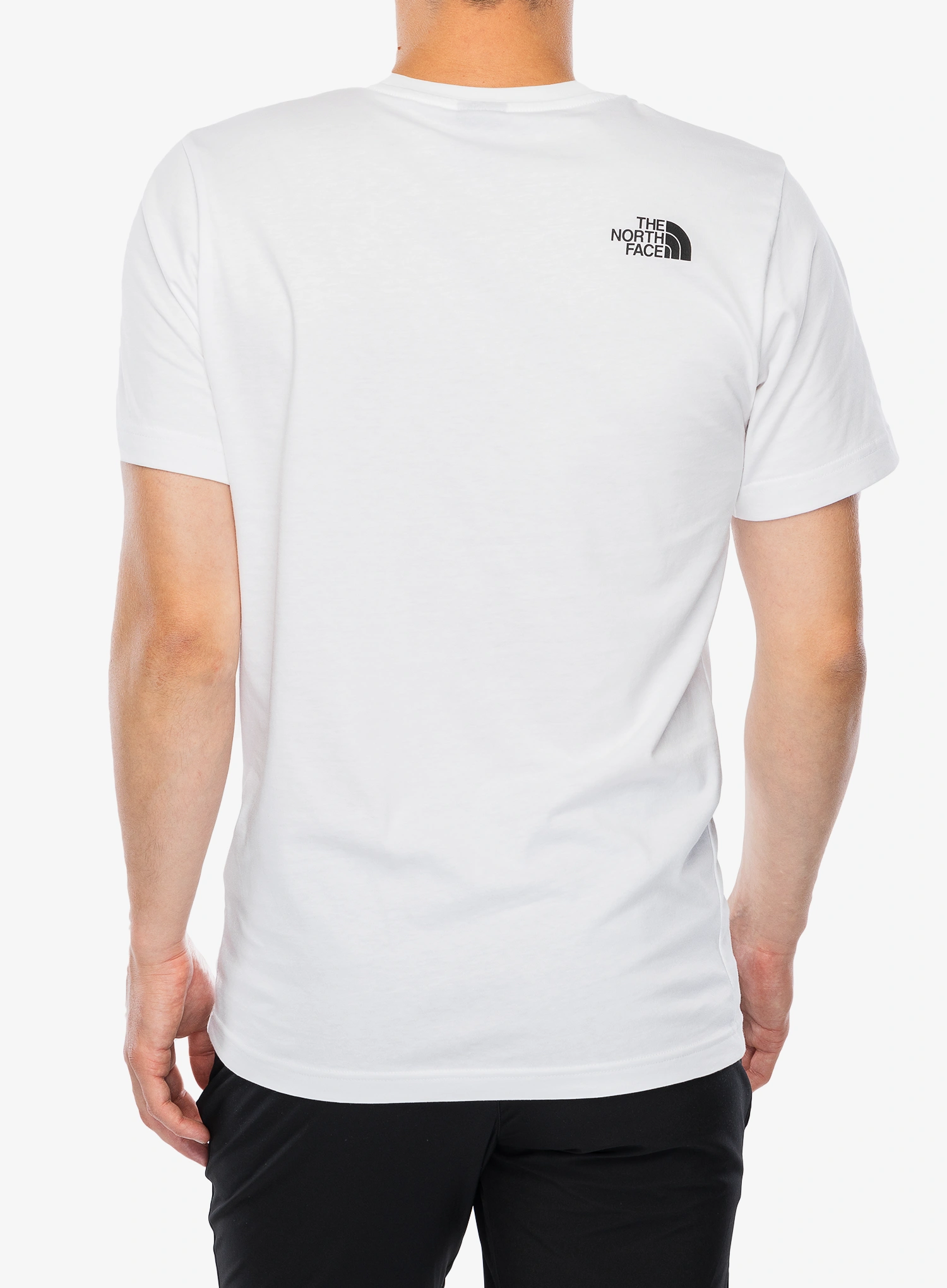 Bombažna majica The North Face S/S Never Stop Exploring Tee - tnf white