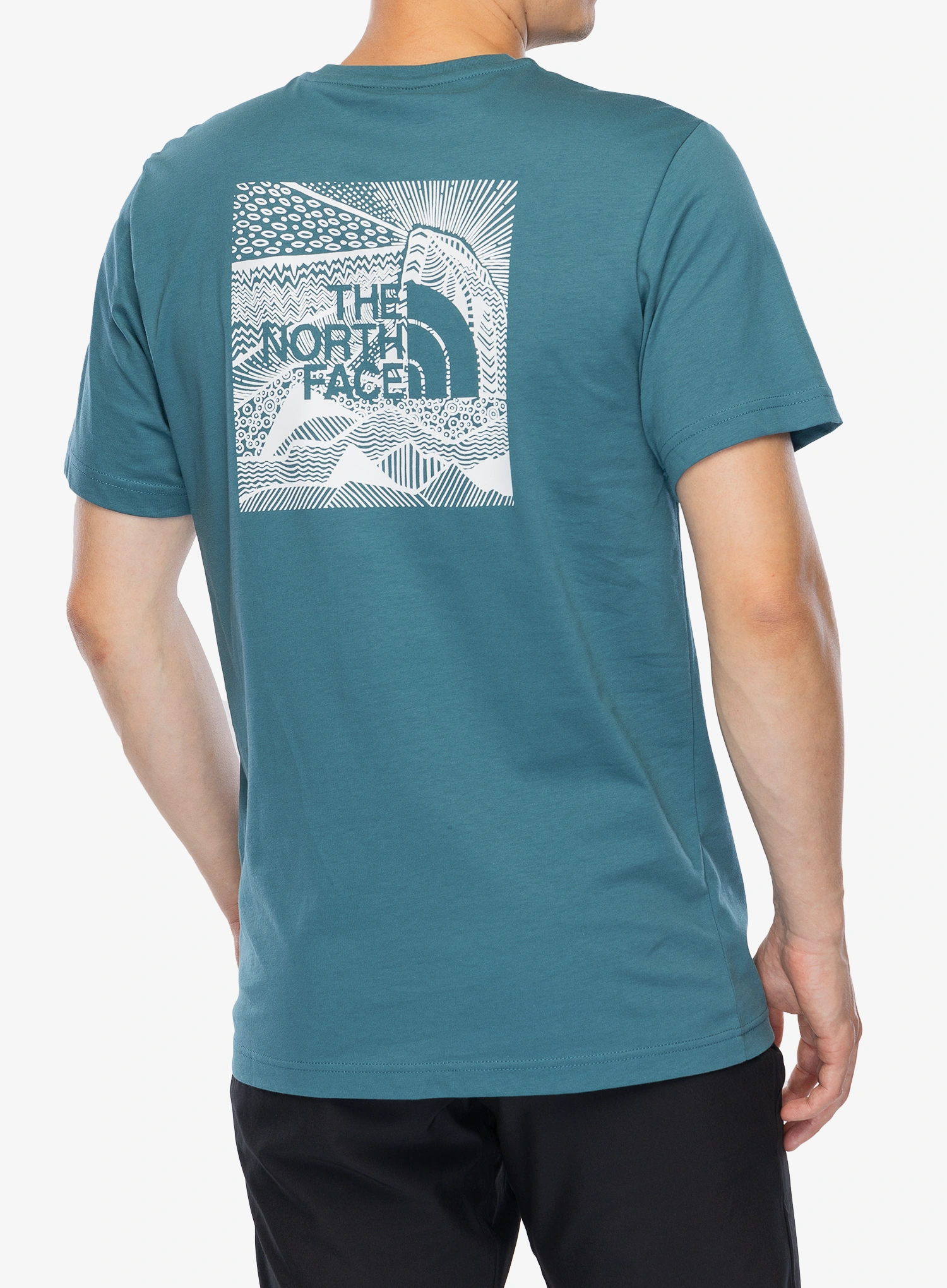 Bombažna majica The North Face S/S Redbox Celebration Tee - space