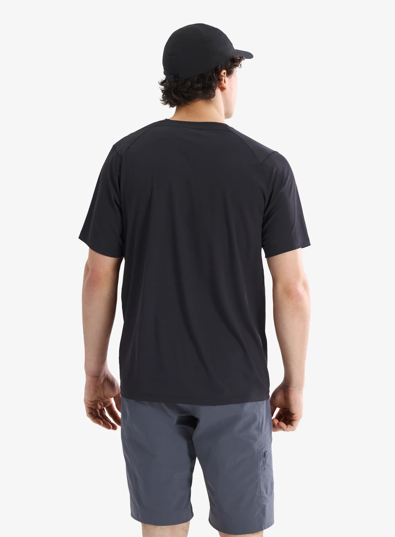 Tekaška majica Arcteryx Cormac Logo SS - black