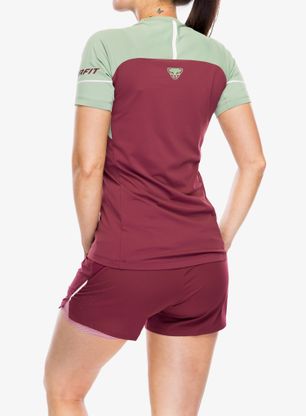 Ženska tekaška majica Dynafit Alpine Pro S/S Tee - burgundy