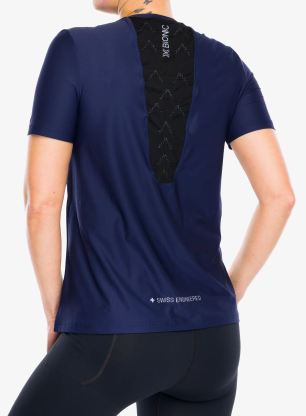 Ženska tekaška majica X-bionic Corefusion Run Shirt SS - marine