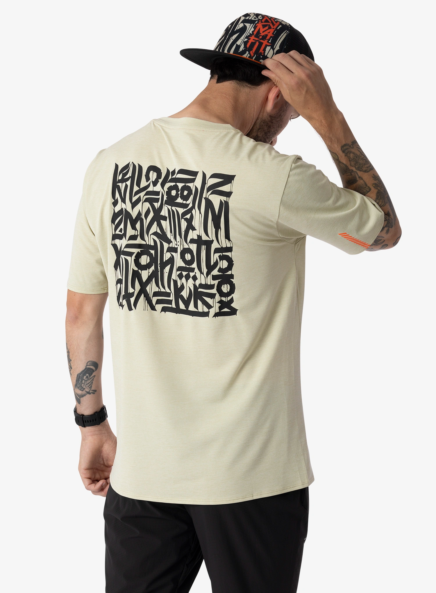 Tekaška majica Dynafit Trail T-Shirt - overcast