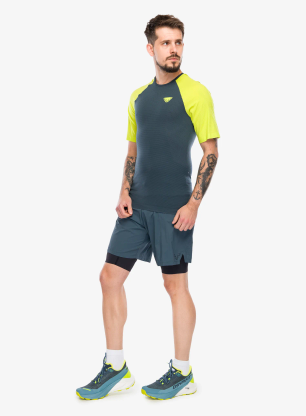 Tekaška majica Dynafit Ultra S-Tech S/S Tee - cinder