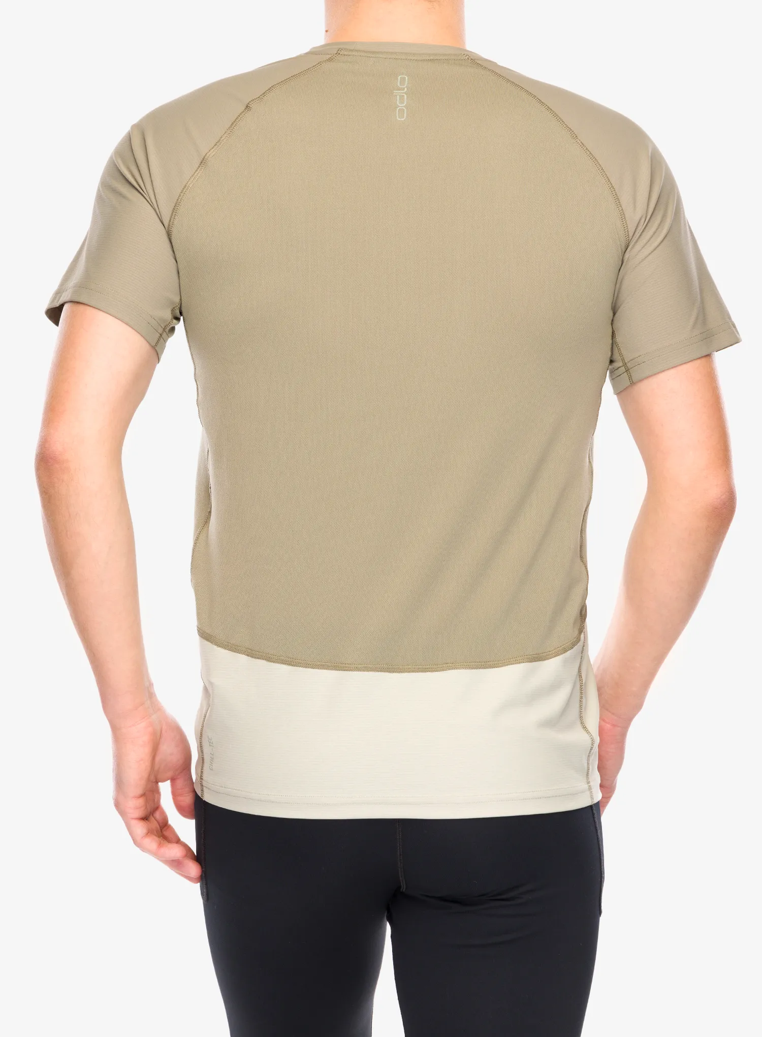 Tekaška majica Odlo X-Alp Trail T-Shirt Crew Neck S/S - vetiver/agate gray