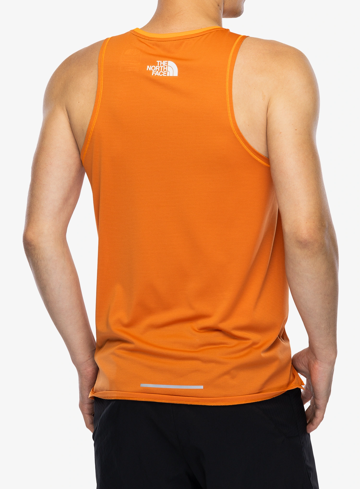 Tekaška majica The North Face Summit High Trail Tank - digital orange/iron bronze