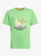 Fantovska majica adidas TERREX Minecraft Tee - semi lucid lime