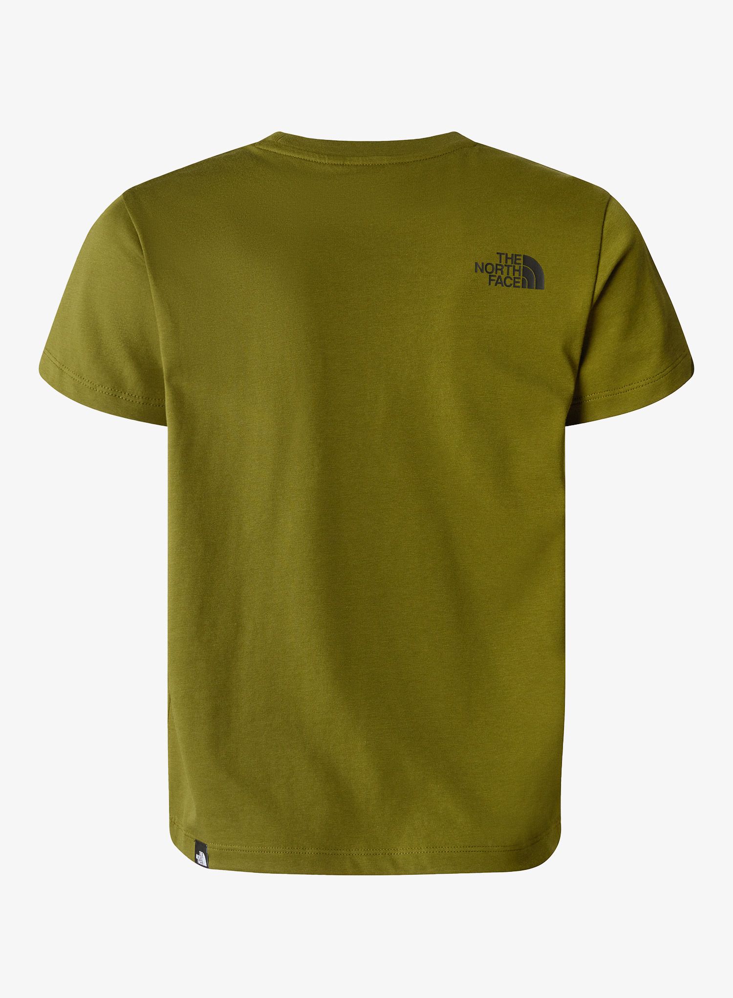 Fantovska majica The North Face S/S Easy Tee - forest olive