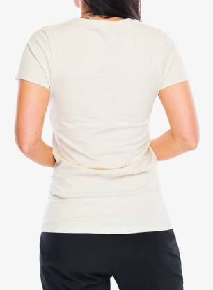 Ženska majica Black Diamond Heritage Wordmark SS Tee - off white