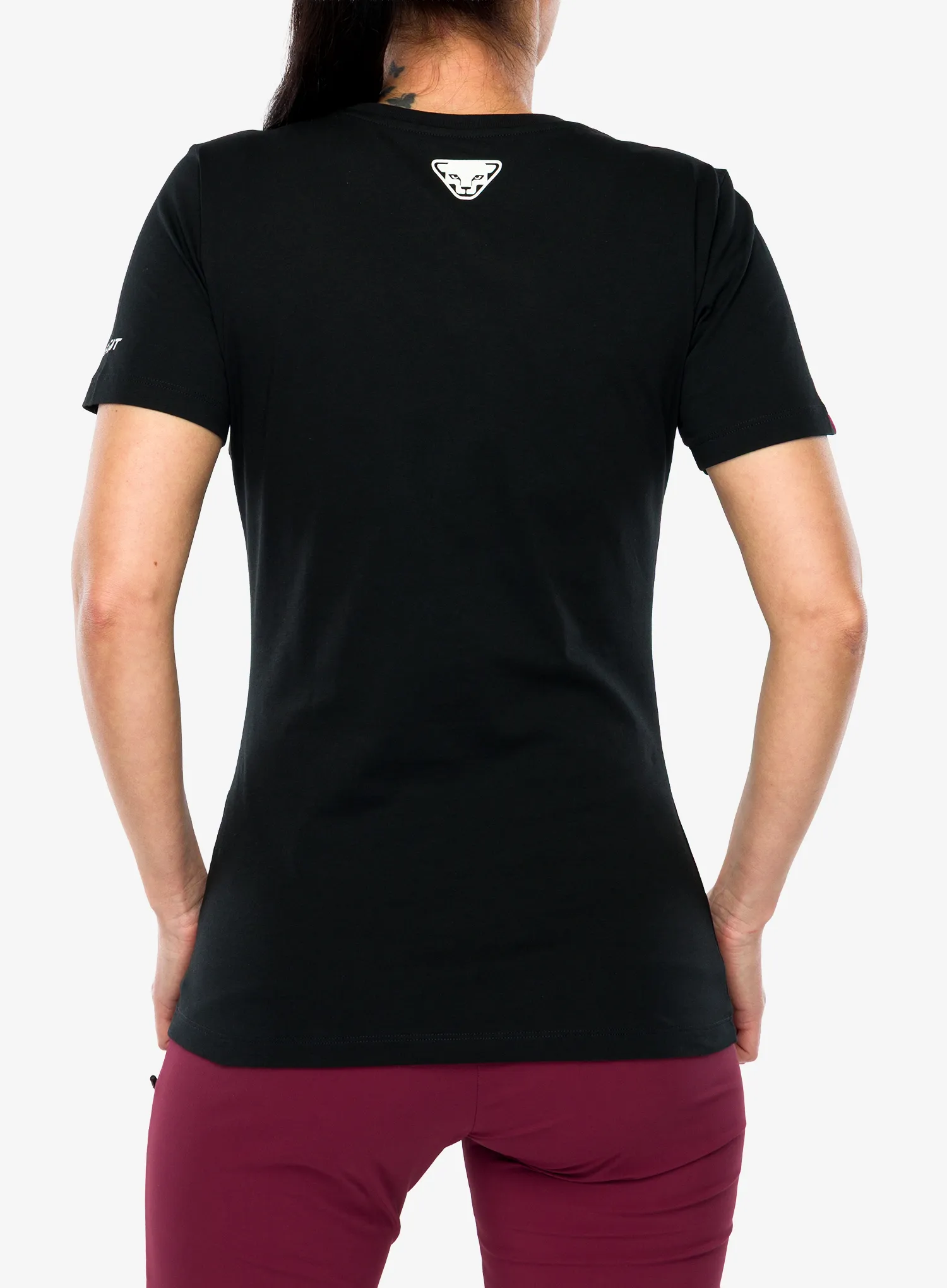 Ženska majica Dynafit Graphic CO S/S Tee - black out/hardcore