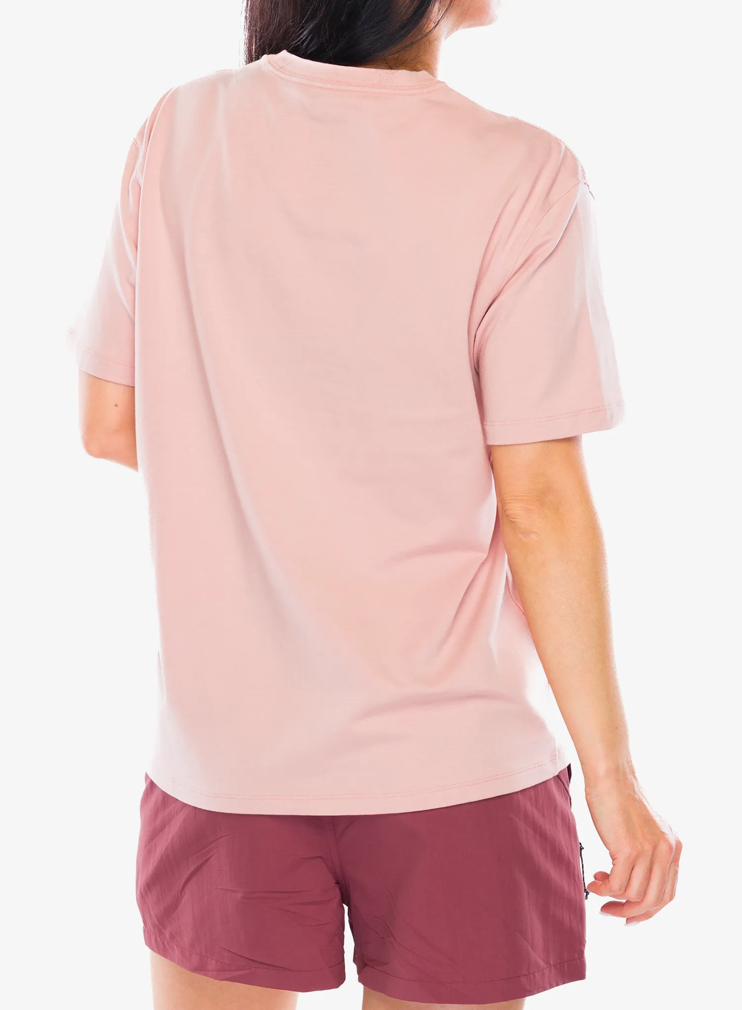 Ženska majica Fjallraven Relaxed T-shirt - chalk rose