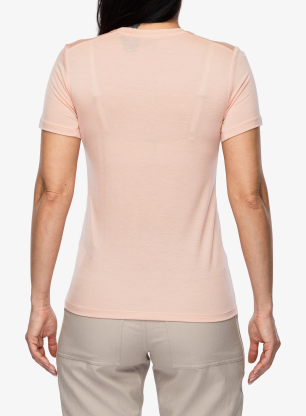 Ženska majica Houdini Tree Tee - dulcet pink