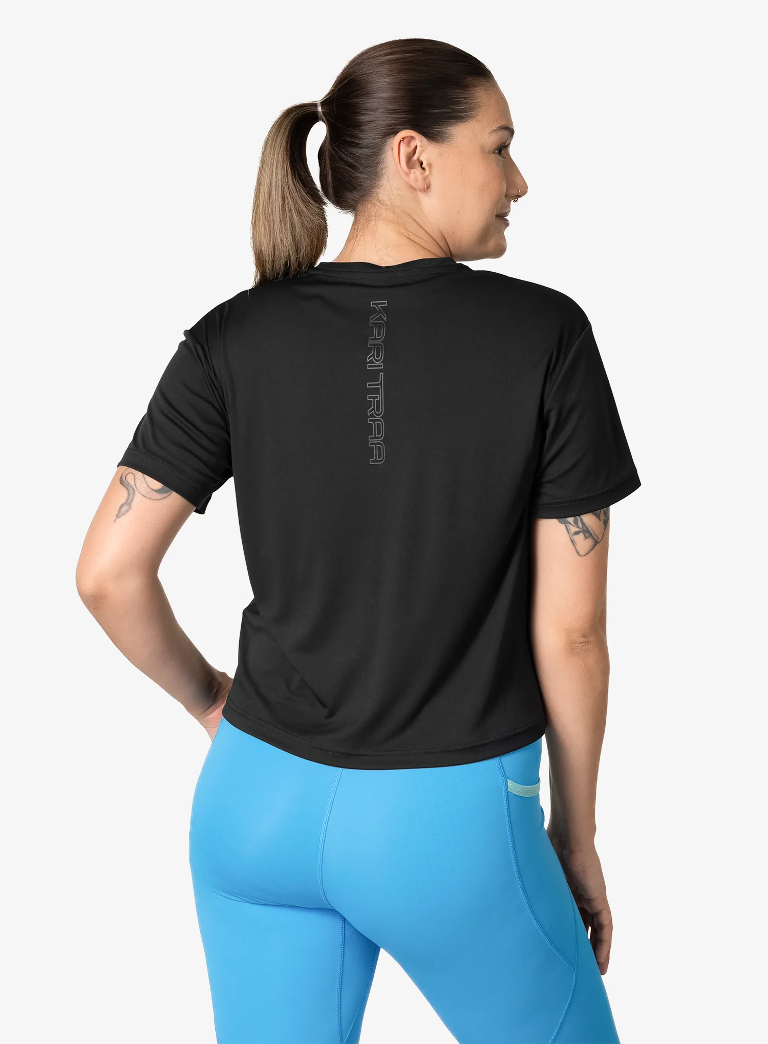 Ženska majica Kari Traa Una Tee - black