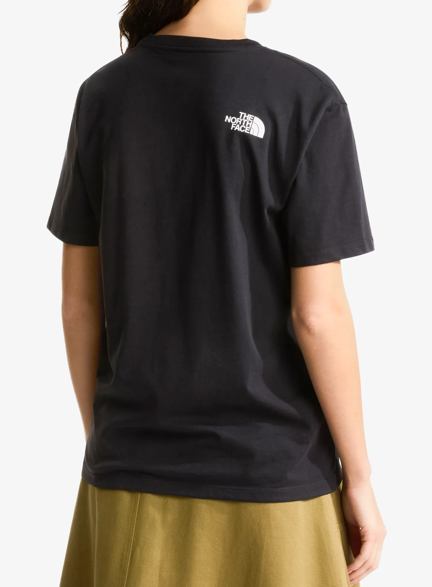 Ženska majica The North Face Evolution Half Dome Relaxed Short Sleeve - black/white