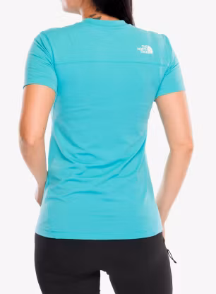 Ženska majica The North Face Lightning Alpine S/S - galactic blue