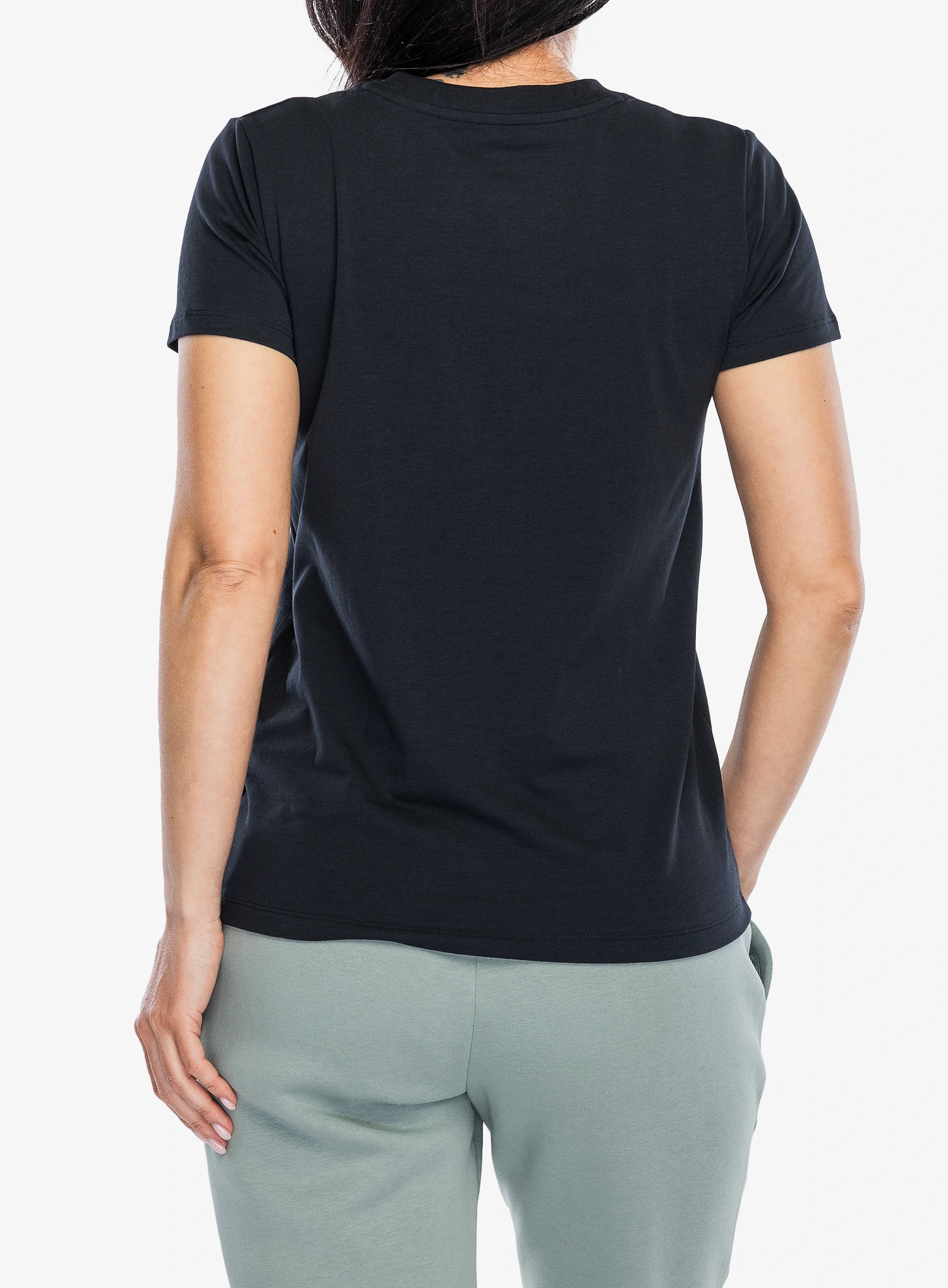 Ženska majica Under Armour Rival Core SS - black/white
