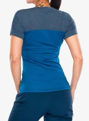 Ženska majica Vaude Scopi T-Shirt IV - shore blue