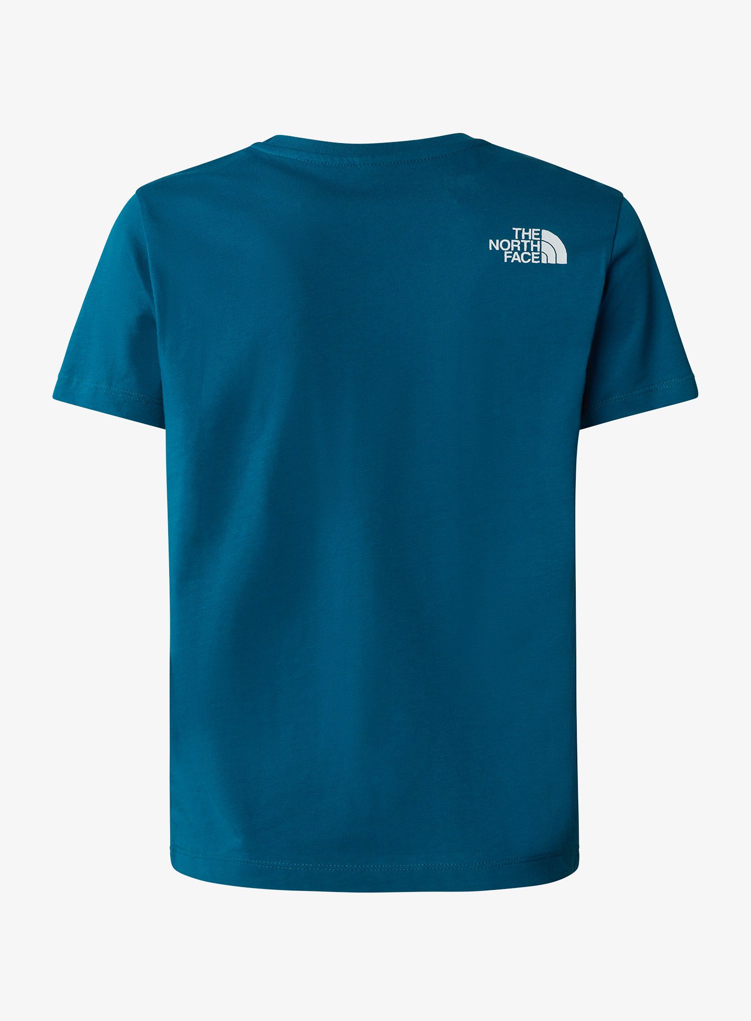 Otroška majica The North Face New S/S Graphic Tee - blue/lemon
