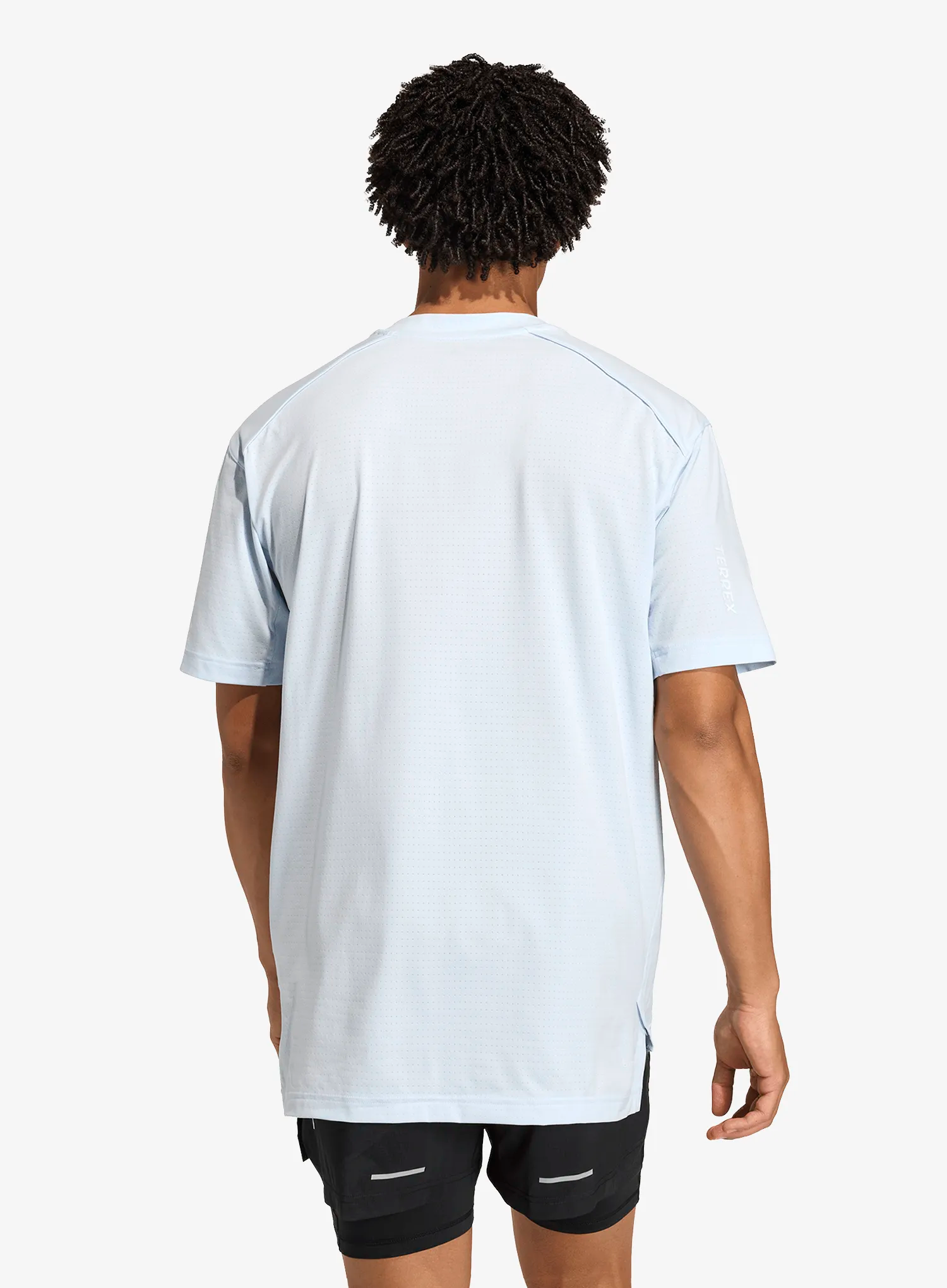 Majica za tek adidas TERREX Xploric Climacool Trail Tee - crystal sky