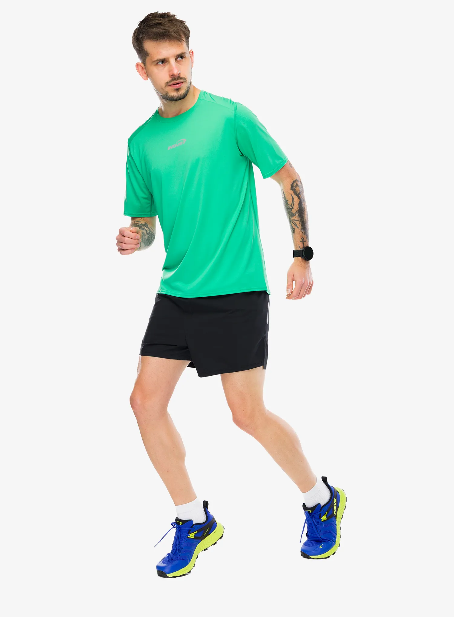 Majica za tek Inov-8 Airlite Short Sleeve T-Shirt - green
