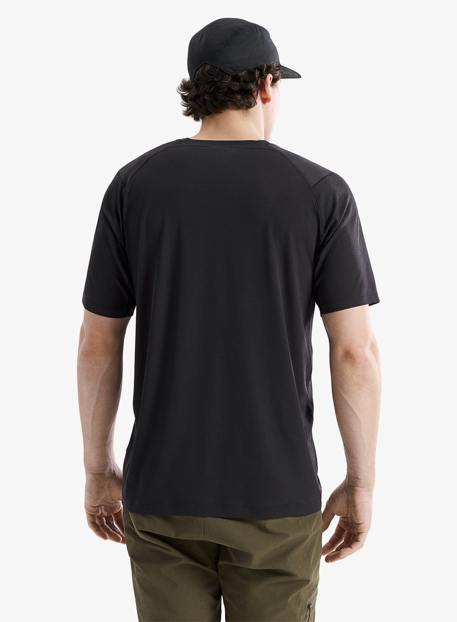 Majica za tek Arcteryx Cormac Crew SS - black