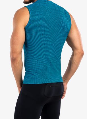 Tekaška majica Brubeck 3D Run PRO Tank Top - blue