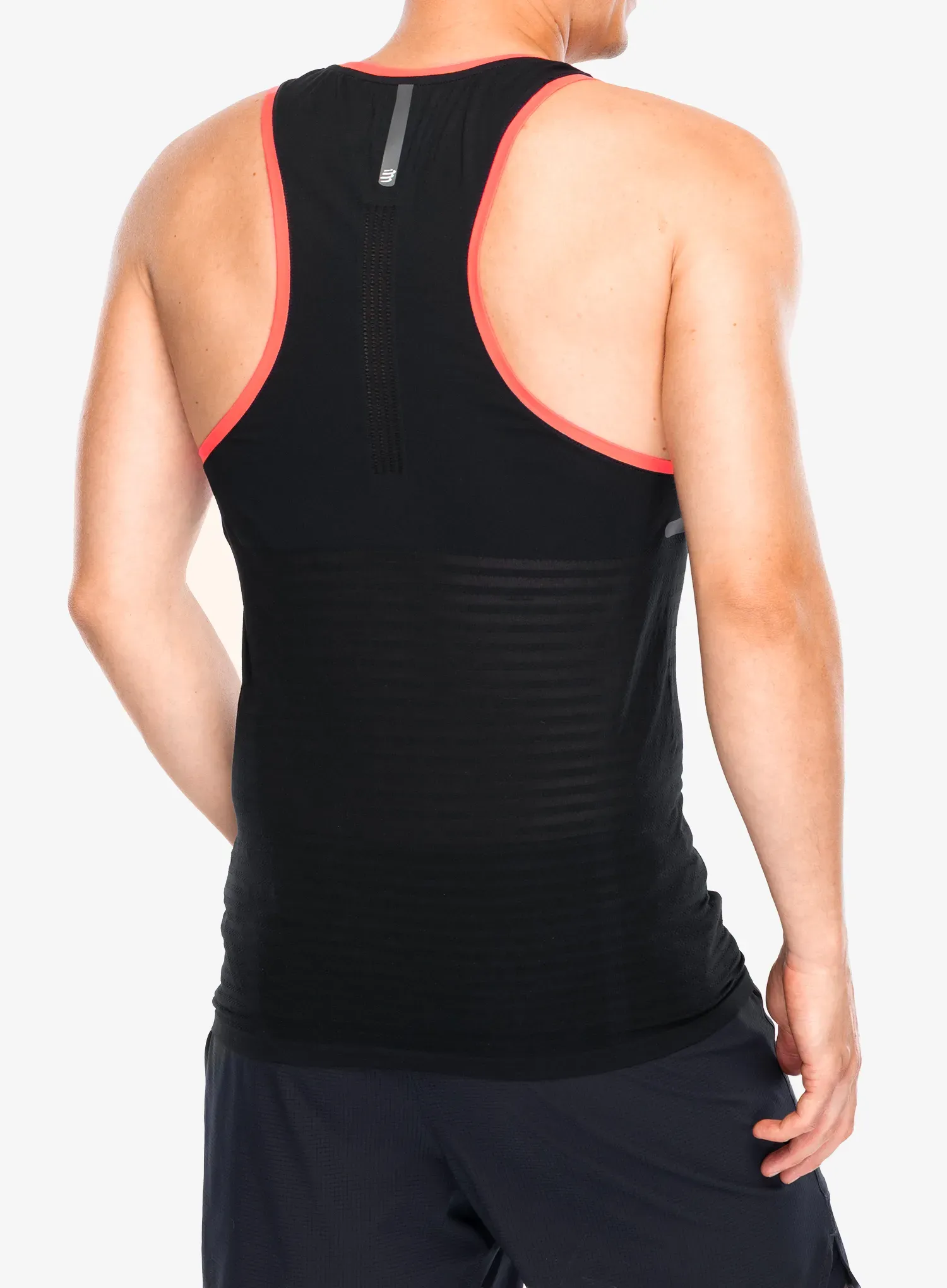Majica za tek Compressport Pro Racing Singlet - black