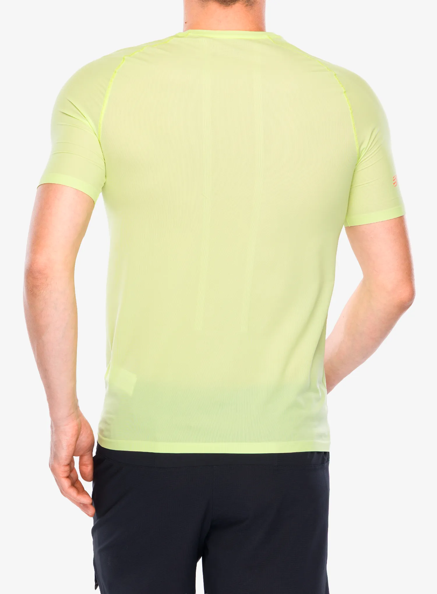 Majica za tek Compressport Trail Racing S/S Tshirt - shadow lime