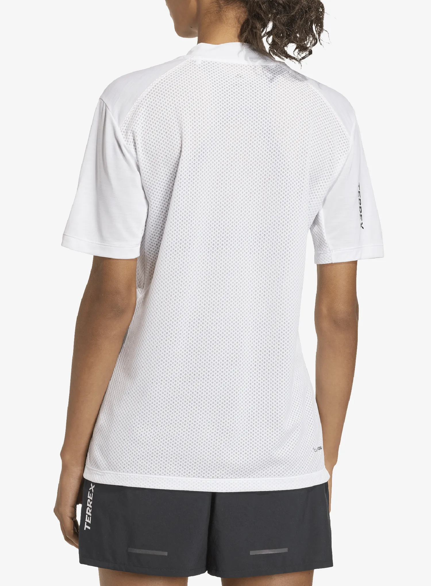 Ženska tekaška majica adidas TERREX Xperior Climacool Tee - white