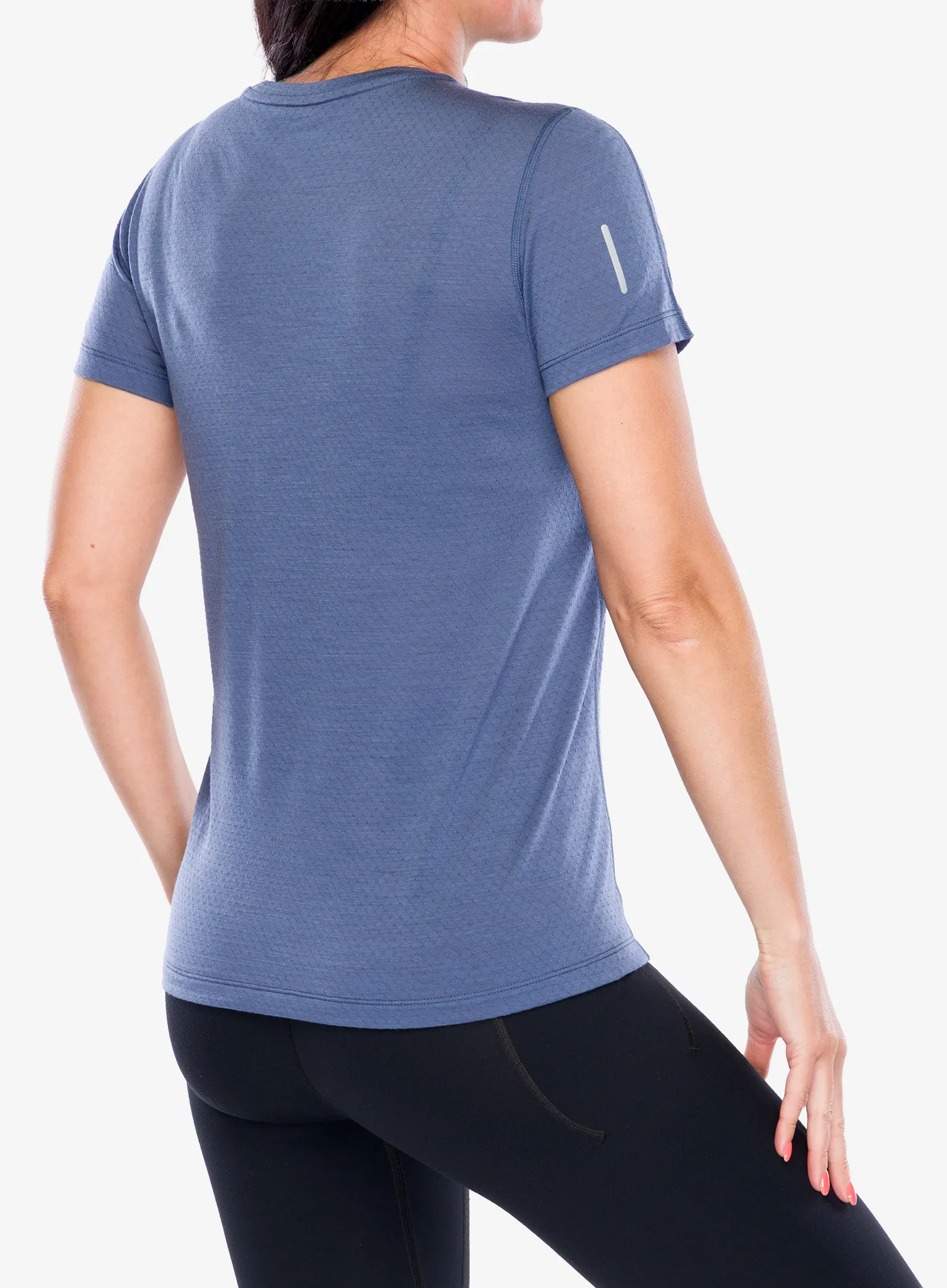 Ženska tekaška majica Icebreaker Merino 125 Cool-Lite Speed SS Tee - dawn