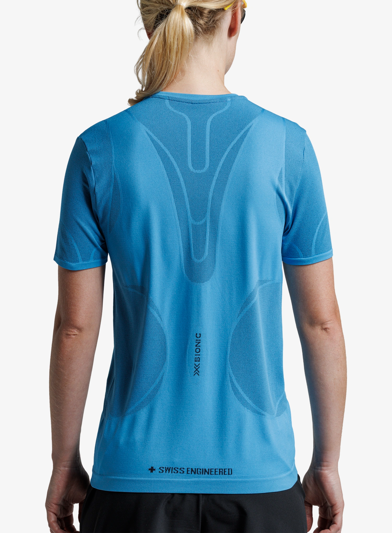 Ženska tekaška majica X-Bionic Xceed Run Perform Shirt - eternal ice/ice
