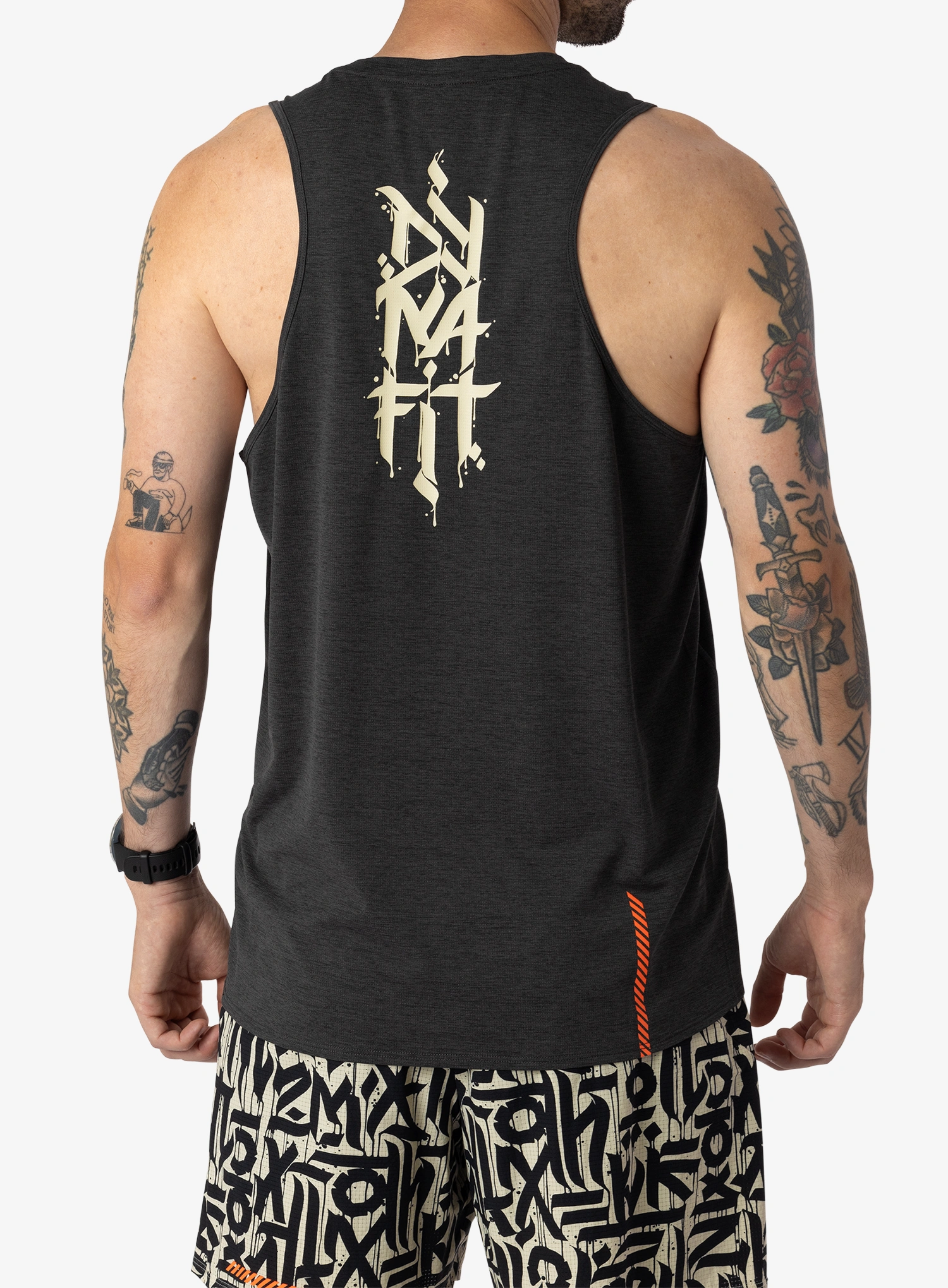 Majica za tek Dynafit Trail Tank - black out